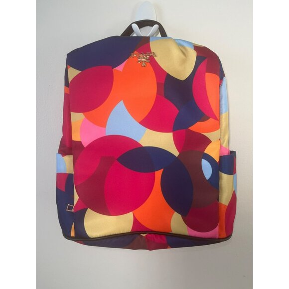 Poaba anti-theft waterproof Backpack Multicolor - Picture 1 of 8